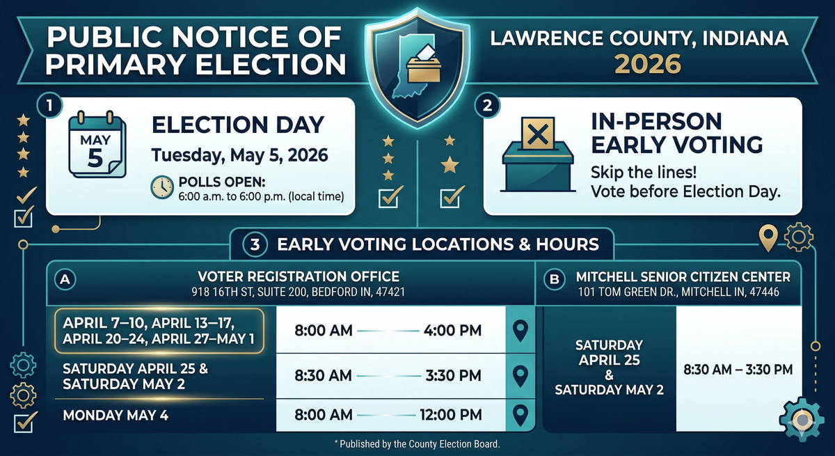Voter Guide: Lawrence County 2026 Primary Election